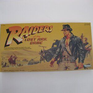 Vintage 1981 Raiders of the Lost Ark Board Game Missing 1 Token